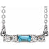 14k-white-natural-blue-zircon-&-1/8-ctw-natural-diamond-16"-necklace