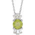 14k-white-natural-peridot-&-1/6-ctw-natural-diamond-16-18"-necklace