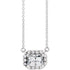 14k-white--natural-white-sapphire-&-1/8-ctw-natural-diamond-halo-style-16"-necklace