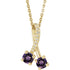 14k-yellow-natural-amethyst-&-.05-ctw-natural-diamond-16-18"-necklace