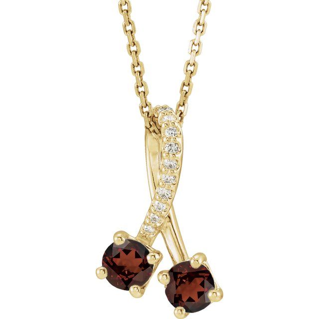 14k-yellow-natural-mozambique-garnet-&-.05-ctw-natural-diamond-16-18"-necklace
