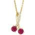 14k-yellow-natural-ruby-&-.05-ctw-natural-diamond-16-18"-necklace