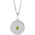 14k-white-natural-peridot-disc-16-18"-necklace