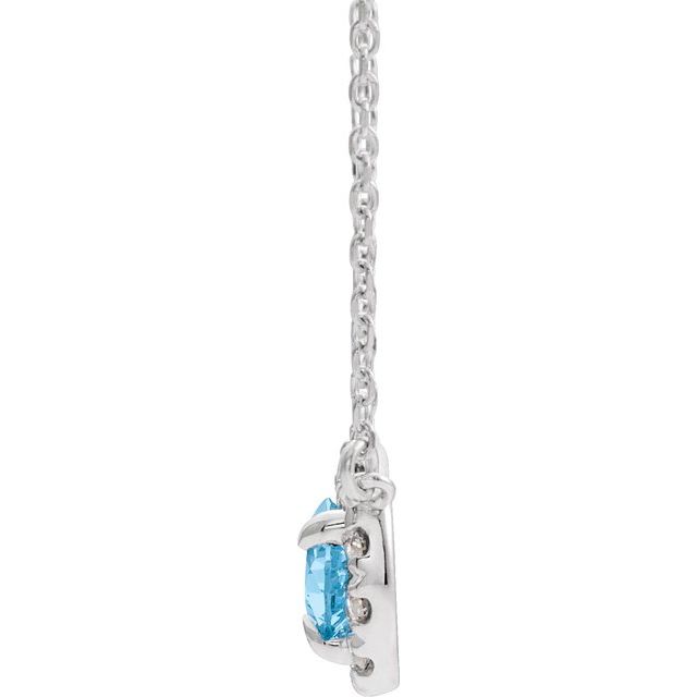 14k-white--natural-aquamarine-&-1/8-ctw-natural-diamond-16"-necklace