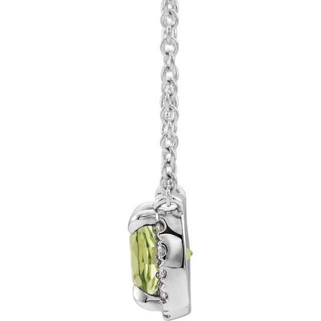 14k-white-natural-peridot-&-.05-ctw-natural-diamond-16"-necklace