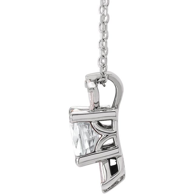 14k-white-natural-white-sapphire-&-1/6-ctw-natural-diamond-16-18"-necklace