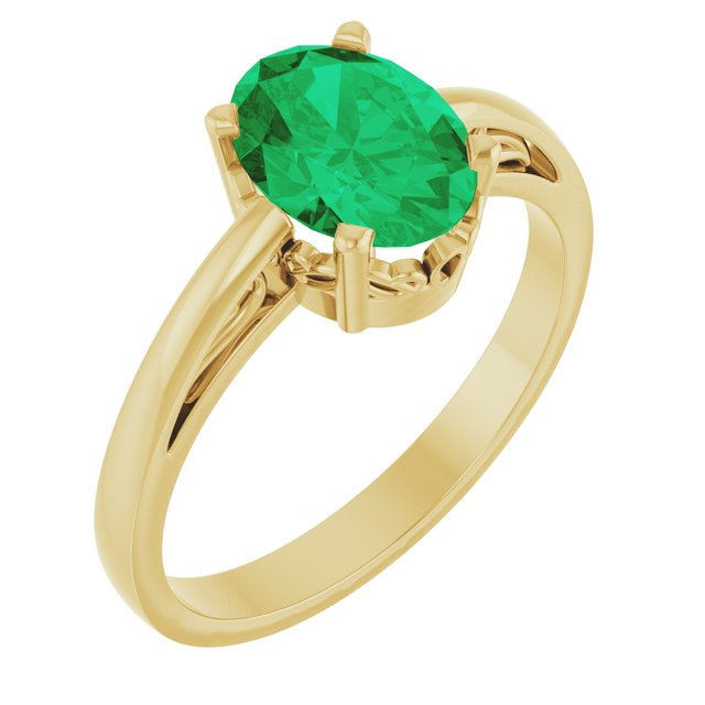 14k-yellow-gold-lab-grown-emerald-8-x-6-mm
