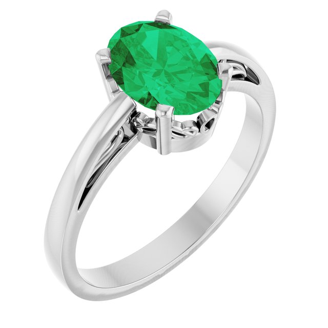 14k-white-gold-lab-grown-emerald-8-x-6-mm