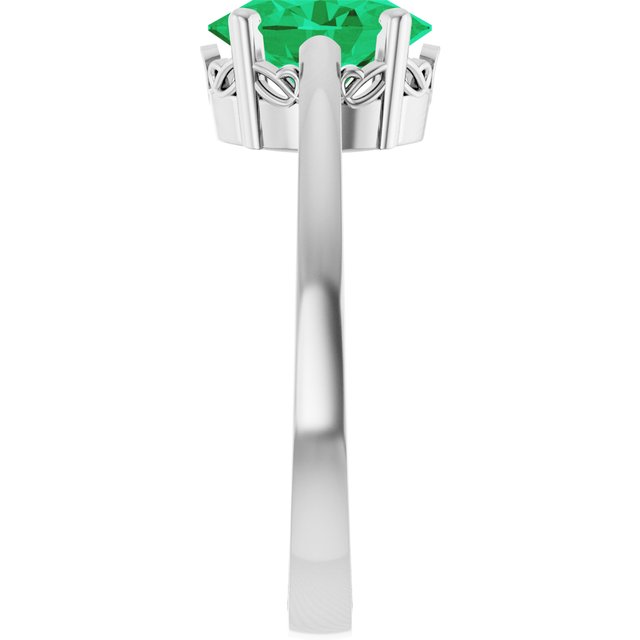 14k-white-lab-grown-emerald-ring