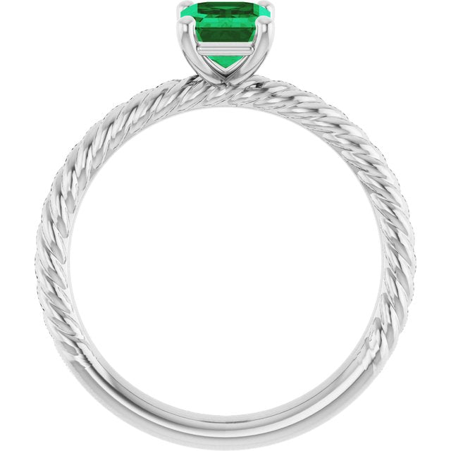 14k-white-lab-grown-emerald-ring