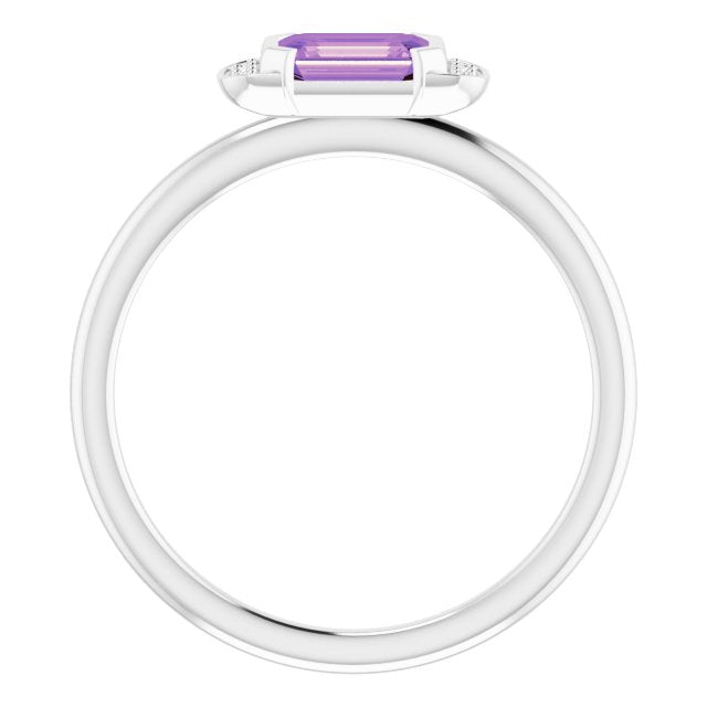 14k-white-natural-amethyst-&-.02-ctw-natural-diamond-stackable-ring