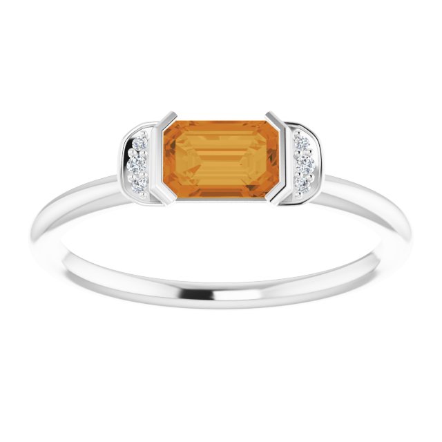 14k-white-natural-citrine-&-.02-ctw-natural-diamond-stackable-ring