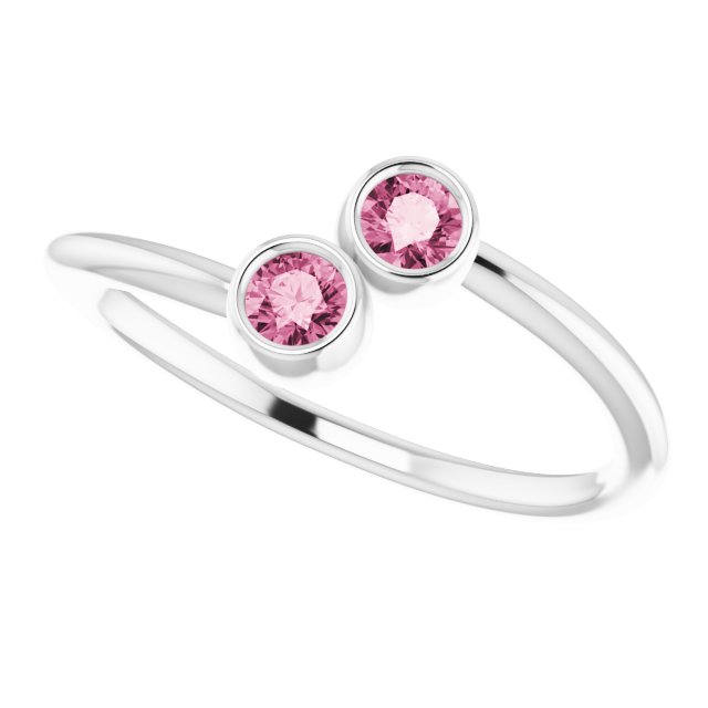 14k-white-natural-pink-tourmaline-two-stone-ring
