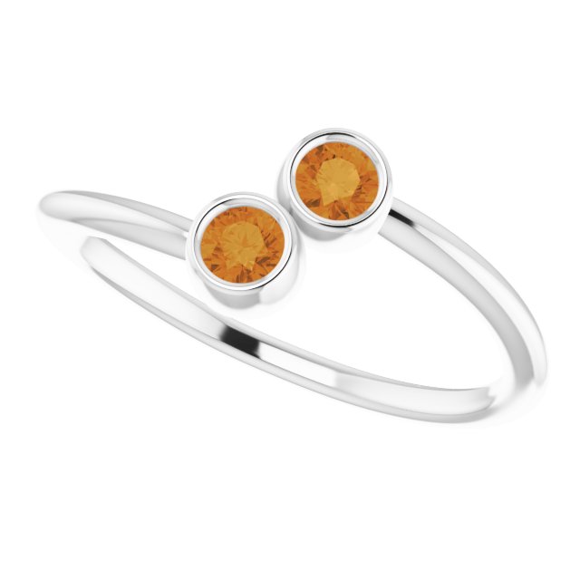 14k-white-natural-citrine-two-stone-ring