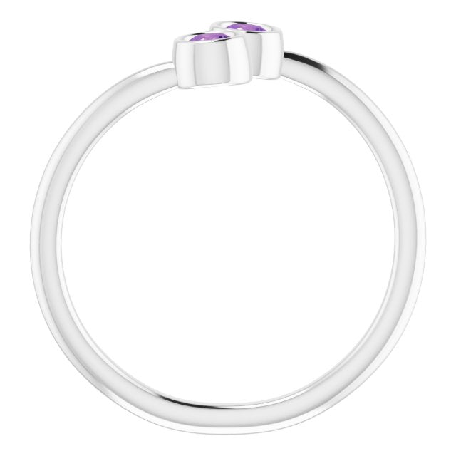 14k-white-natural-amethyst-two-stone-ring