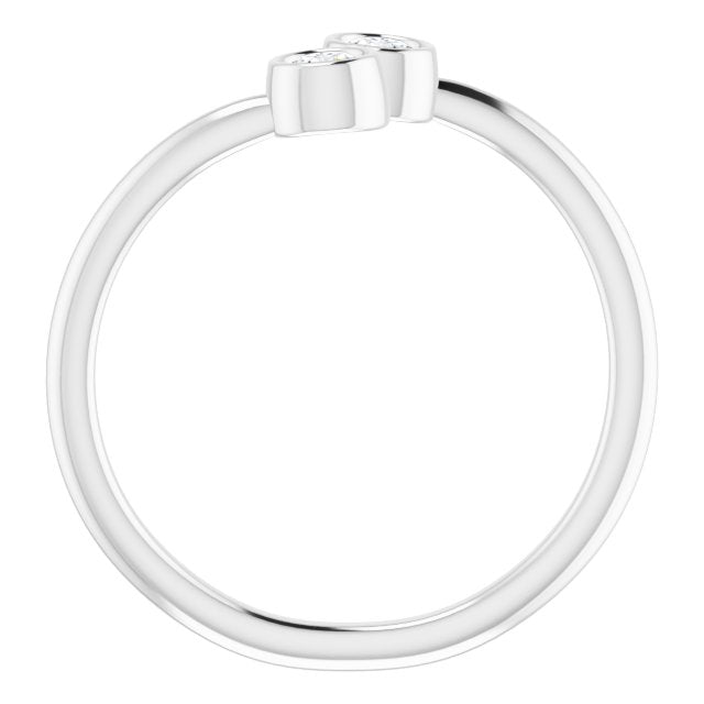 14k-white-1/5-ctw-natural-diamond-two-stone-ring