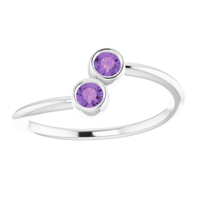 14k-white-natural-amethyst-two-stone-ring