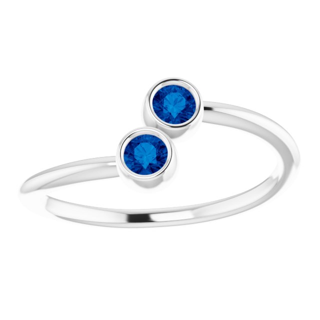 14k-white-natural-blue-sapphire-two-stone-ring