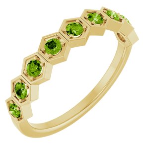 1/3 ct Diamond Stackable Geometric Ring