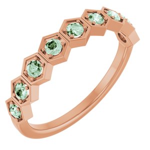 1/3 ct Diamond Stackable Geometric Ring