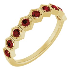 1/3 ct Diamond Stackable Geometric Ring