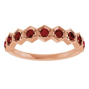 1/3 ct Diamond Stackable Geometric Ring