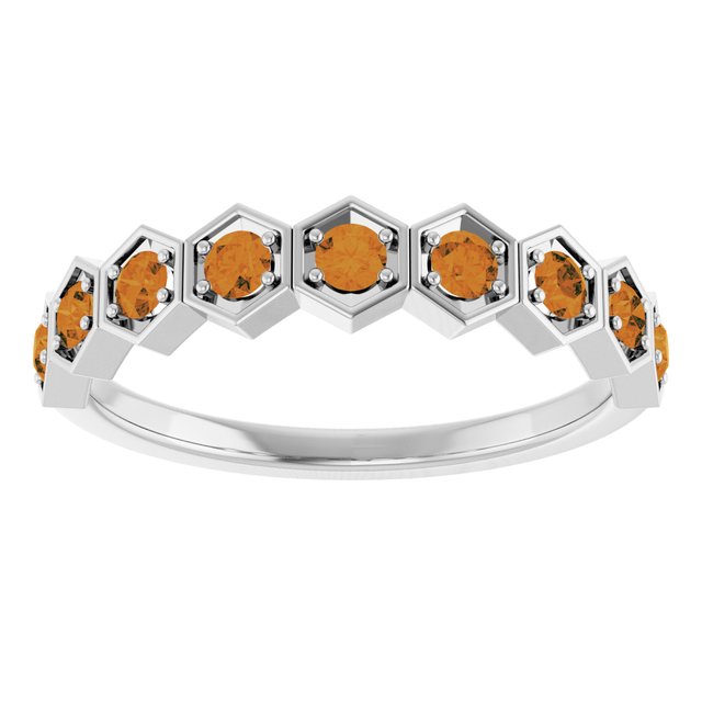 14k-white-natural-citrine-stackable-ring