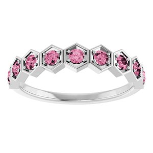 1/3 ct Diamond Stackable Geometric Ring
