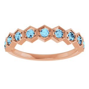 1/3 ct Diamond Stackable Geometric Ring