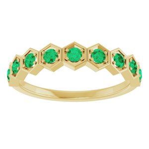 1/3 ct Diamond Stackable Geometric Ring