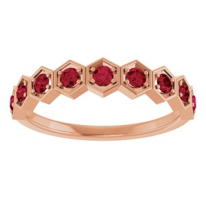 1/3 ct Diamond Stackable Geometric Ring