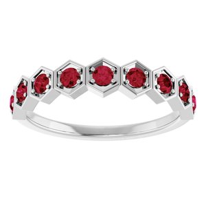1/3 ct Diamond Stackable Geometric Ring