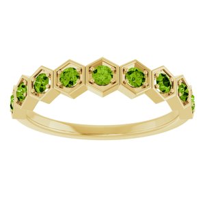 1/3 ct Diamond Stackable Geometric Ring