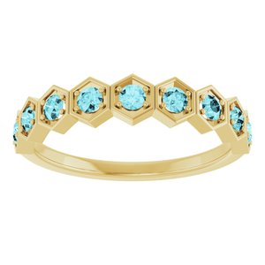 1/3 ct Diamond Stackable Geometric Ring