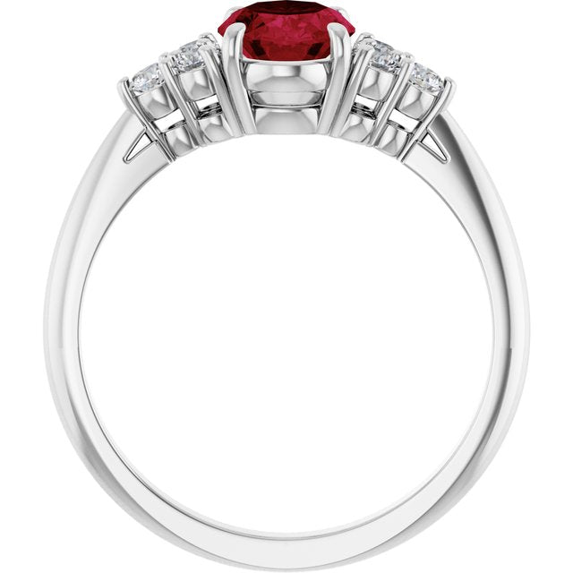 14k-white-lab-grown-ruby-&-1/6-ctw-natural-diamond-ring