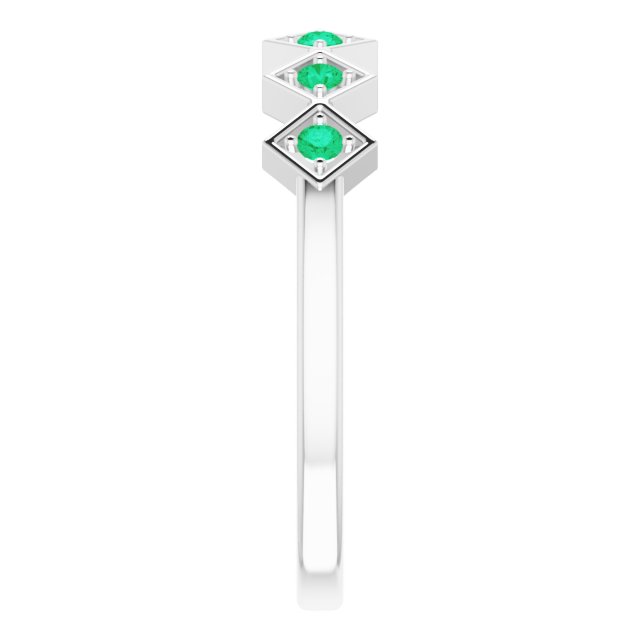 14k-white-lab-grown-emerald-stackable-ring