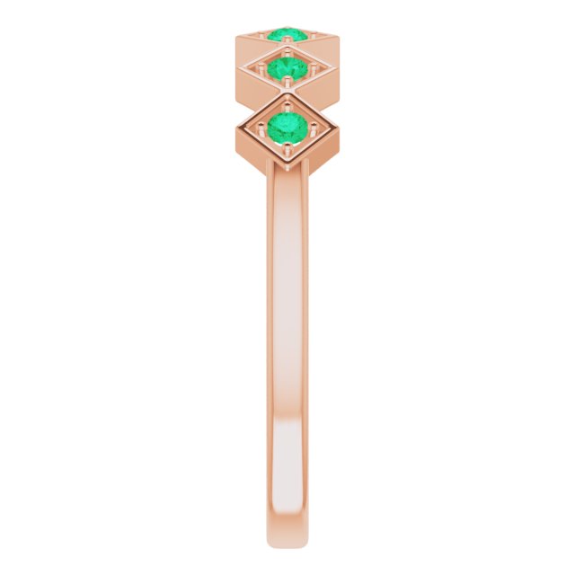 14k-rose-gold-lab-grown-emerald-stackable-ring