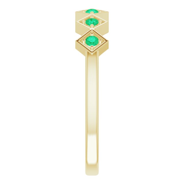 14k-yellow-gold-lab-grown-emerald-stackable-ring