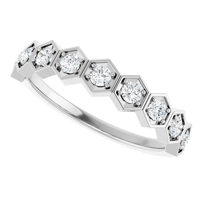 14k-white-1/3-ctw-natural-diamond-stackable-ring