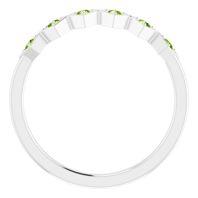 14k-white-natural-peridot-stackable-ring