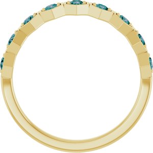 1/3 ct Diamond Stackable Geometric Ring
