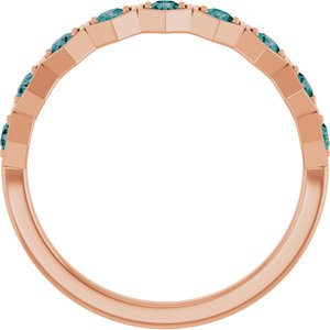 1/3 ct Diamond Stackable Geometric Ring