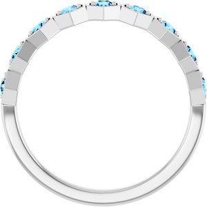 1/3 ct Diamond Stackable Geometric Ring