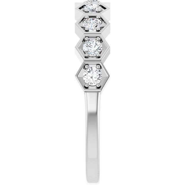 14k-white-1/3-ctw-natural-diamond-stackable-ring