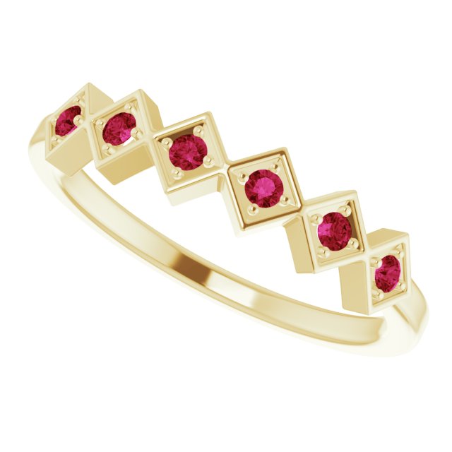 14k-yellow-gold-lab-grown-ruby-stackable-ring