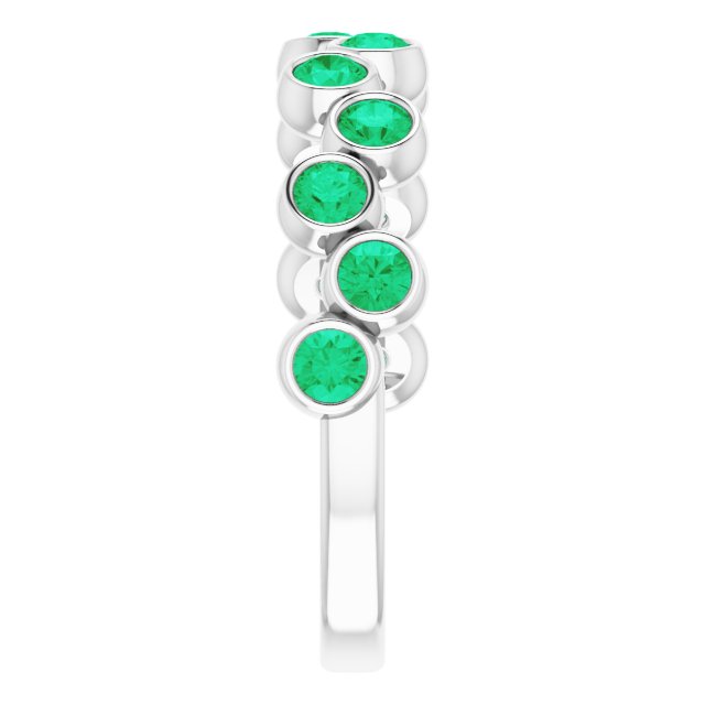 14k-white-lab-grown-emerald-bezel-set-ring