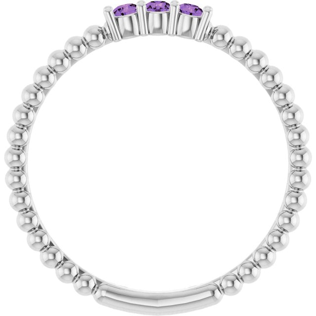 14k-white-natural-amethyst-beaded-ring