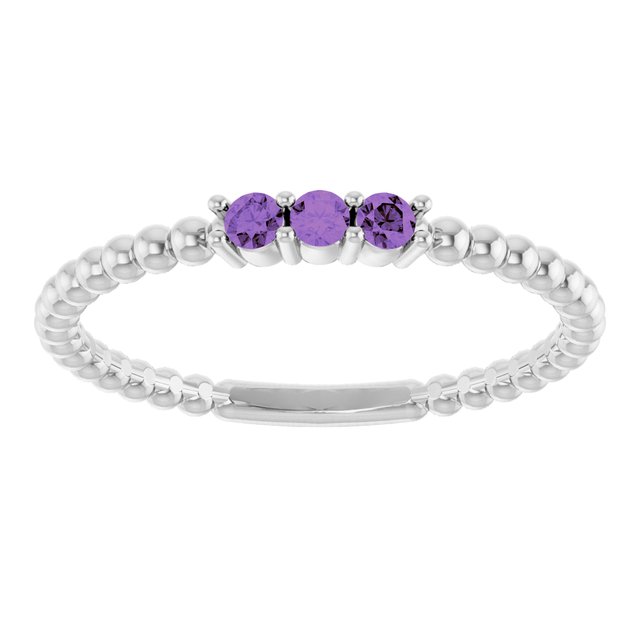 14k-white-natural-amethyst-beaded-ring
