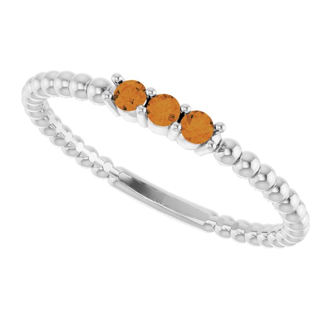 14k-white-natural-citrine-beaded-ring