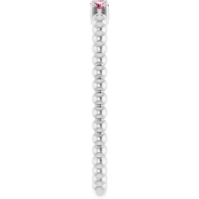 14k-white-natural-pink-tourmaline-beaded-ring